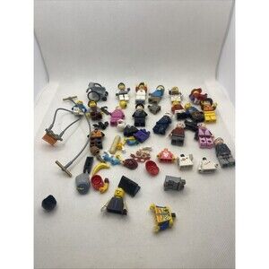Lego Minifigures Random Lot Of 15 Plus Accessories & Parts